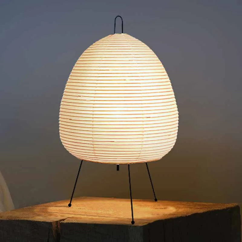 Lampe de chevet en papier style Japonais