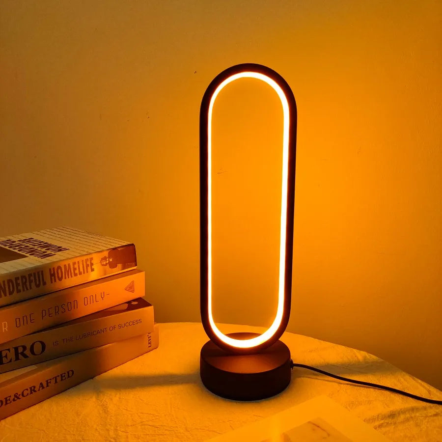 Lampe noir LED dimmable design 